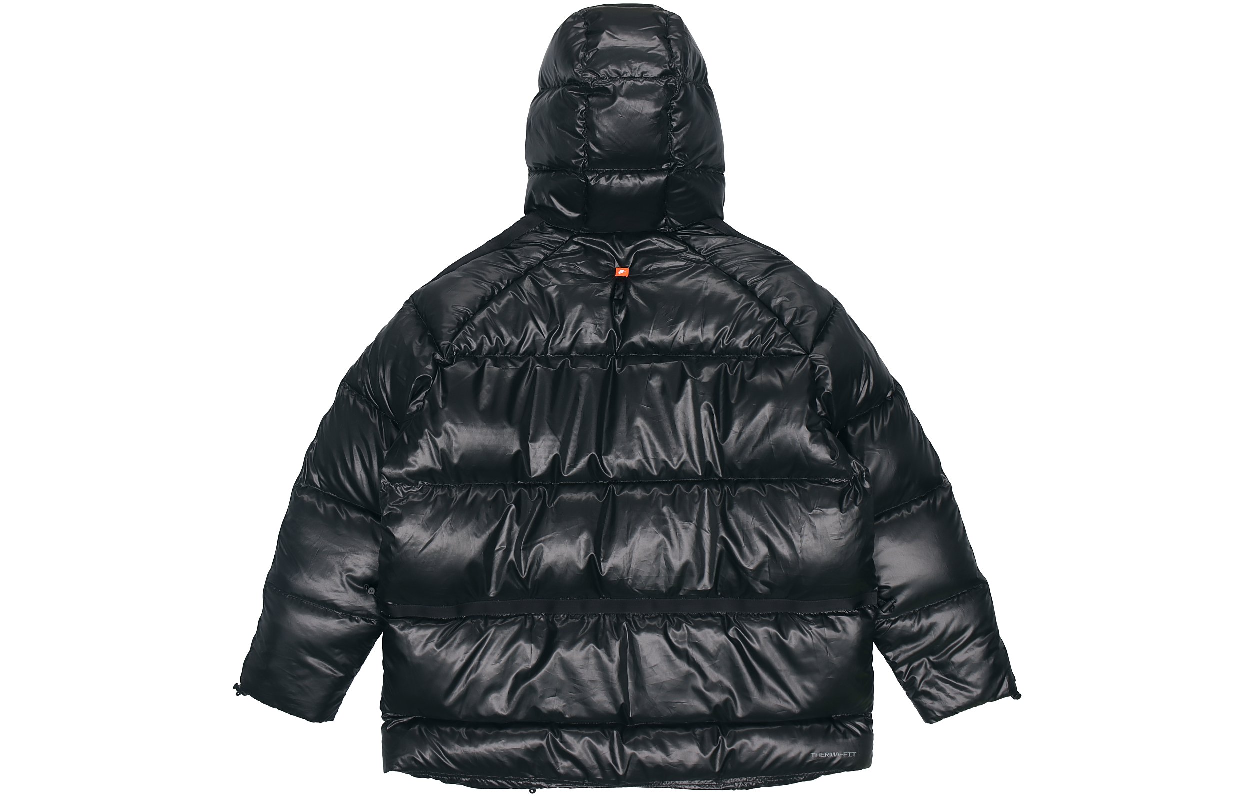 Lookbook (W) 耐克标志连帽羽绒夹克黑色. DD4653-010