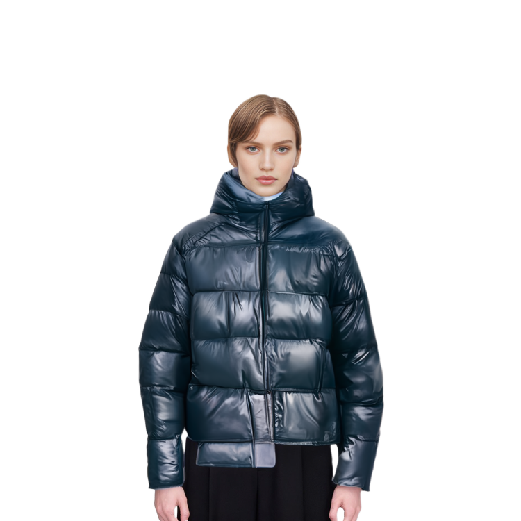 Details for (W) 耐克标志连帽羽绒夹克黑色. DD4653-010