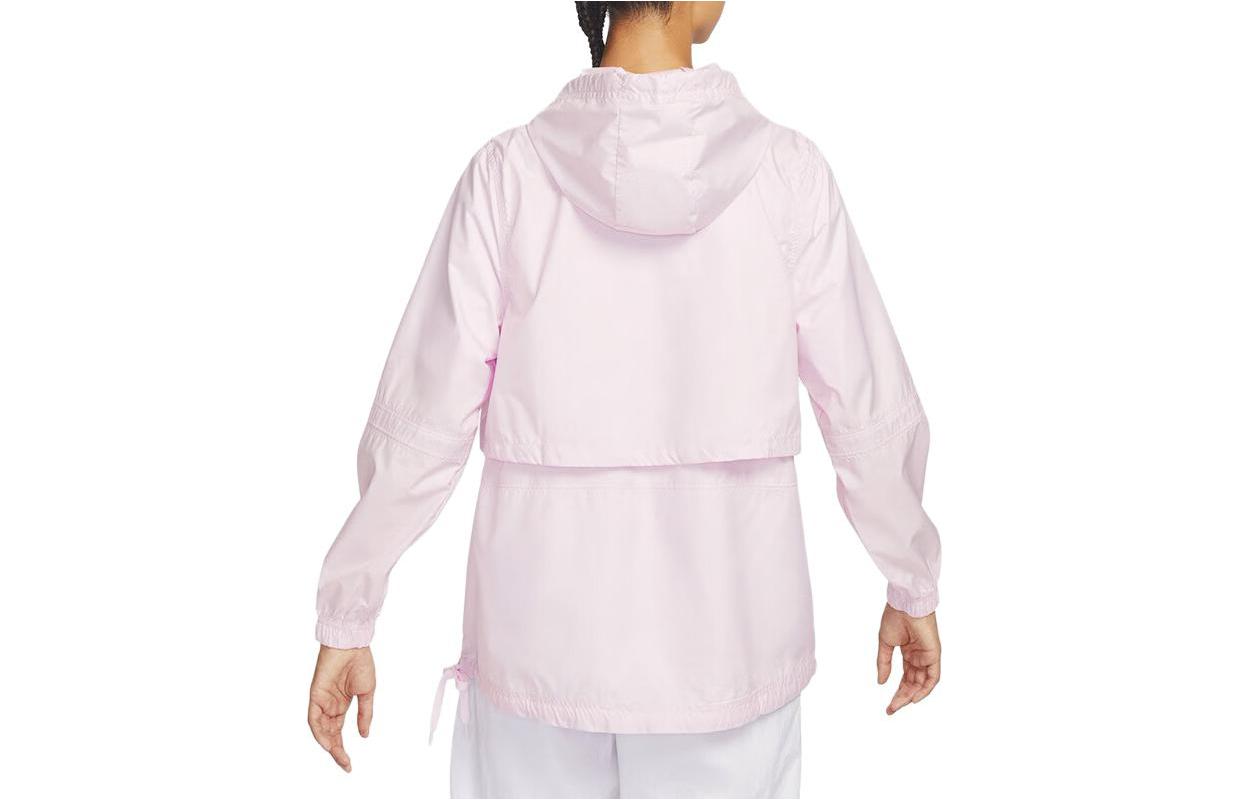 (Women) Nike Logo Printed Drawstring Hooded Jacket Sakura Pink DQ3353-695 圖 3