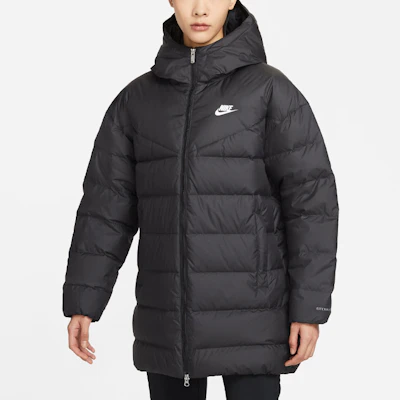 (W) Nike 標誌印花連帽羽絨外套 黑色 DQ6874-010 Purchase (W) Nike 標誌印花連帽羽絨外套 黑色 DQ6874-010
