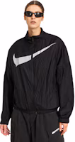 Purchase (Women) Nike Logo Printed Windbreaker Loose Fit Jacket Black DX5865-010