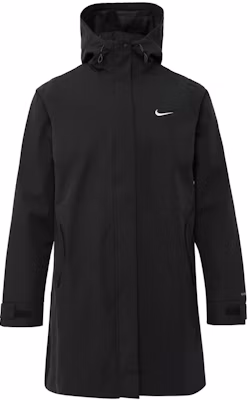 (Women) Nike Logo Woven Parka Hooded Jacket Black. DM6246-010 Buy (Women) Nike Logo Woven Parka Hooded Jacket Black. DM6246-010