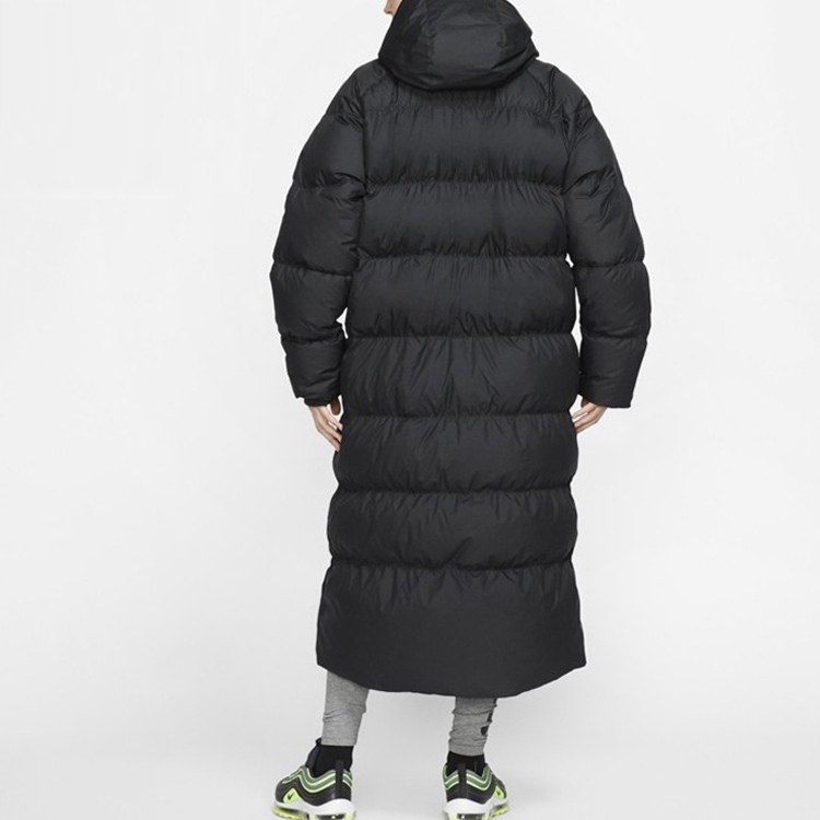 (Women) Nike Long Down Jacket Winter Casual Black CZ4069-010 圖 5