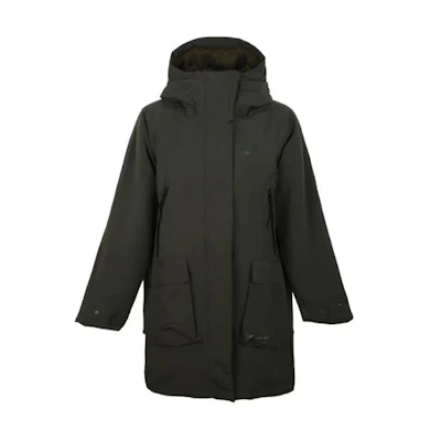 (Women) Nike Long Down Jacket with Hood Winter Green Coat 939494-355