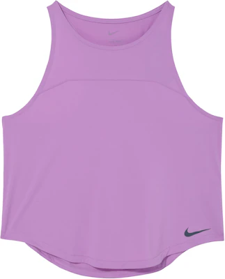 (Women) Nike Loose Tank Top Reflective Logo Print in Purple Red. DX0277-532 Buy (Women) Nike Loose Tank Top Reflective Logo Print in Purple Red. DX0277-532