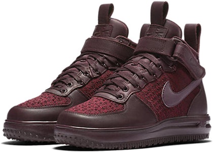 (W) Nike Lunar Force 1 Flyknit Workboot 'Burgundy Tua' 860558-600 Lookbook (W) Nike Lunar Force 1 Flyknit Workboot 'Burgundy Tua' 860558-600