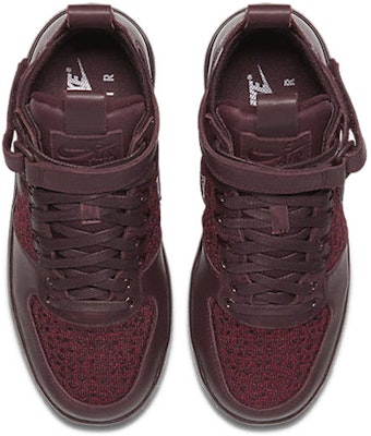 (W) Nike Lunar Force 1 Flyknit Workboot 'Borgoña Oscuro' 860558-600 Shop (W) Nike Lunar Force 1 Flyknit Workboot 'Borgoña Oscuro' 860558-600