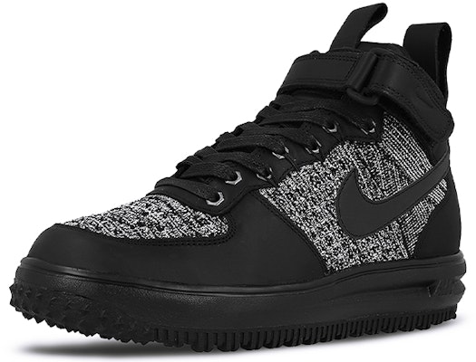 (W) Nike Lunar Force 1 Flyknit Workboot 'Oreo' Lelaki Kasut Sneaker Kasual. 860558-001 Lookbook (W) Nike Lunar Force 1 Flyknit Workboot 'Oreo' Lelaki Kasut Sneaker Kasual. 860558-001