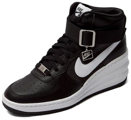 (Women) Nike Lunar Force 1 Sky Hi 'Black' 654848-002 Lookbook (Women) Nike Lunar Force 1 Sky Hi 'Black' 654848-002