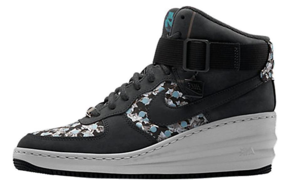 (Women) Nike Lunar Force 1 Sky Hi Liberty QS 'Grey' 706664-200