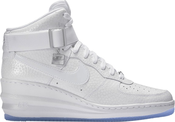 (Women) Nike Lunar Force 1 Sky High Premium 'Triple White' 654850-101 Buy (Women) Nike Lunar Force 1 Sky High Premium 'Triple White' 654850-101