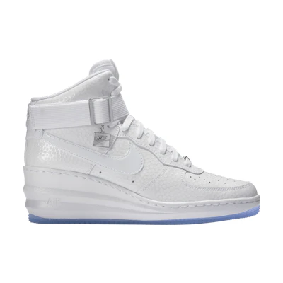 (W) Nike Lunar Force 1 Sky High PRM 'Triple White'