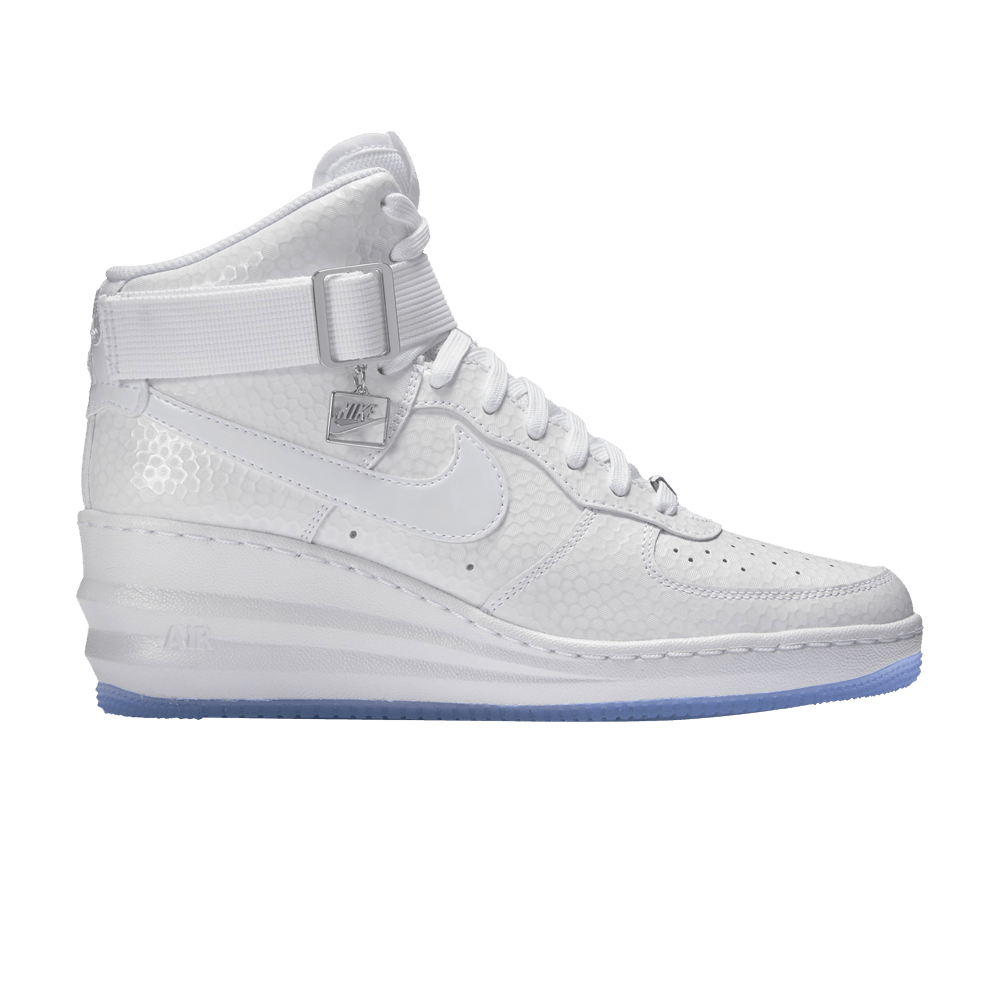 (Women) Nike Lunar Force 1 Sky High Premium 'Triple White' 654850-101