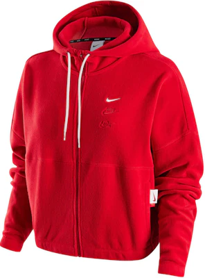 (Women) Nike Lunar New Year Fleece Hoodie Red - Relaxed Fit Warm Logo Design FZ6387-657 Buy (Women) Nike Lunar New Year Fleece Hoodie Red - Relaxed Fit Warm Logo Design FZ6387-657
