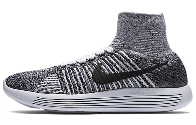 (Women) Nike Lunarepic Flykit 'White Black' 818677-101