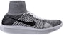 (W) Nike Lunarepic Flyknit 'Putih Hitam' 818677-101