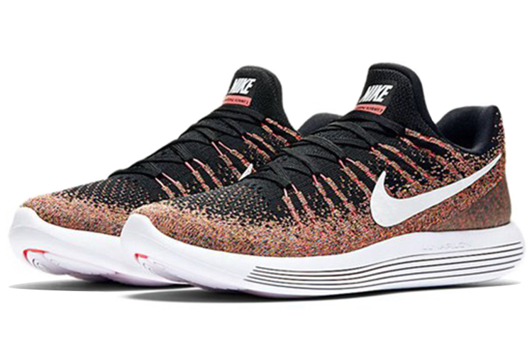 Lookbook (W) Nike Lunarepic Low Flyknit 2 ''Noir Hot Punch Bleu Univ'' 863780-006