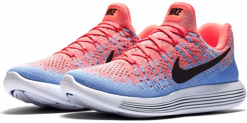 (Women) Nike LunarEpic Low Flyknit 2 'Hot Punch' 863780-600 Lookbook (Women) Nike LunarEpic Low Flyknit 2 'Hot Punch' 863780-600