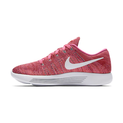 (W) Nike LunarEpic low Flyknit Pink/ 'White'