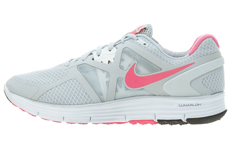 (Women) Nike Lunarglide 4 Low-Top /Pink 'Grey' 454315-061