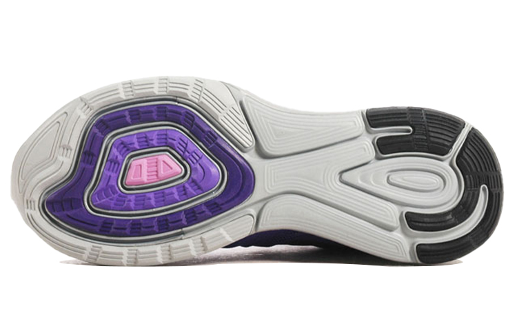 Shop Nike Lunarglide 6 輕便透氣 低筒 跑步鞋 男款 紫銀色