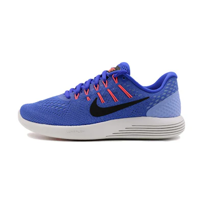 (W) Nike Lunarglide 8 'Med Blue Black Aluminum'
