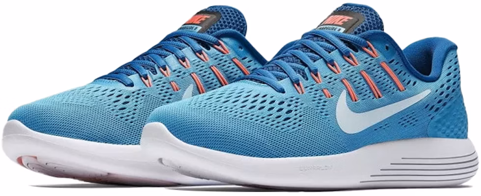 (Women) Nike Lunarglide 8 'Chlorine Blue Glacier Blue White' 843726-405 Lookbook (Women) Nike Lunarglide 8 'Chlorine Blue Glacier Blue White' 843726-405