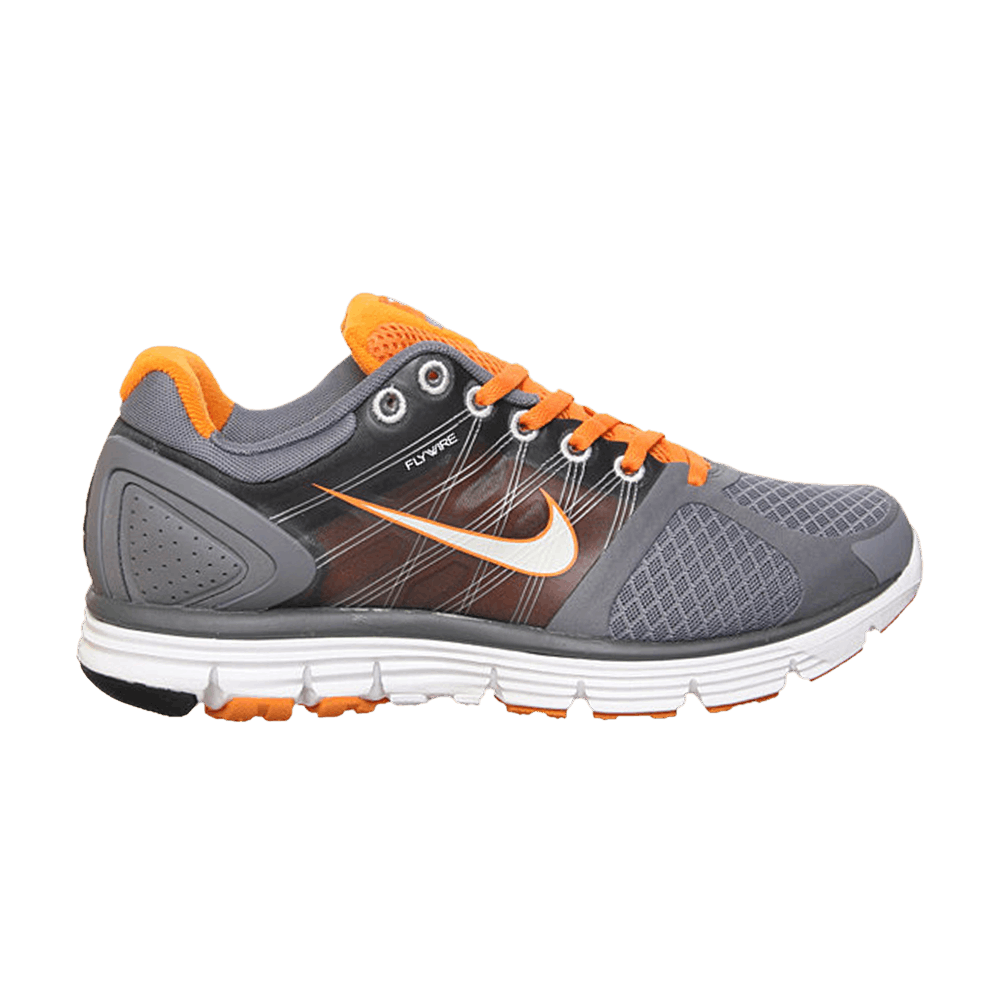 (Women) Nike LunarGlide+ 2 'Cool Grey Total Orange' 407647-005