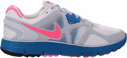 (Women) Nike LunarGlide+ 3 'White Pink Turquoise' 454315-160 (Women) Nike LunarGlide+ 3 'White Pink Turquoise' 454315-160