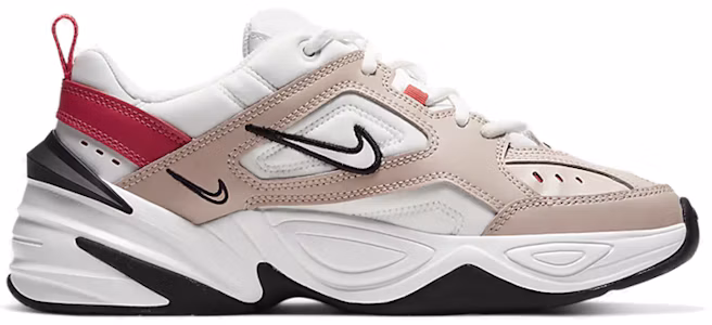 Lookbook Nike M2K Tekno 低筒 懷舊風 女款 白奶茶