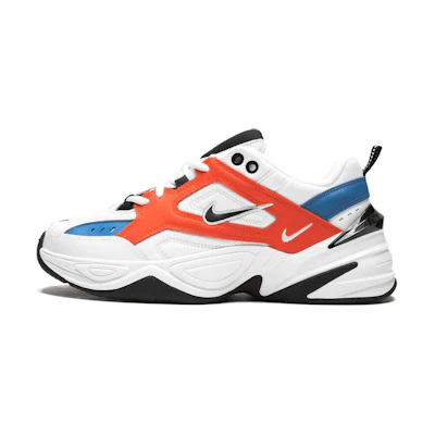 (W) Nike M2K Tekno Pueblo White Black Orange