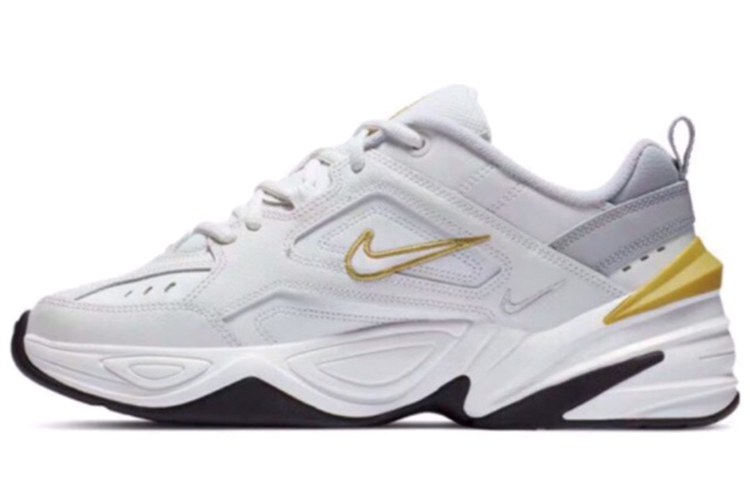 (W) Nike M2k Tekno White/Yellow