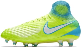 (Women) Nike Magista Obra 2 'Volt Chlorine Blue' 844205-717 (Women) Nike Magista Obra 2 'Volt Chlorine Blue' 844205-717