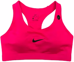 (Women) Nike Medium Support Sports Bra Tank Top - Pink 917235-616 (Women) Nike Medium Support Sports Bra Tank Top - Pink 917235-616