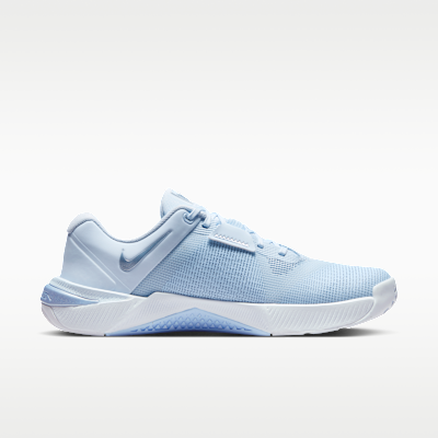 Lookbook (W) Nike Metcon 10 Biru Hidrogen/Aluminium/Kelabu Bola Sepak/Biru Hidrogen HQ2620-401