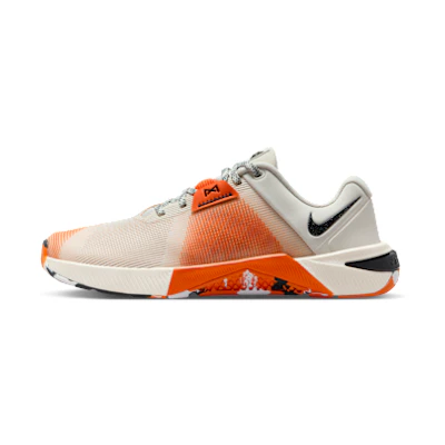 (W) Nike Metcon 10 Soft Pearl/Safety Orange/Black