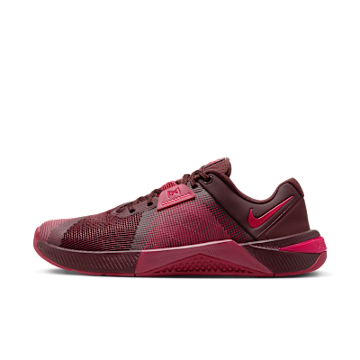 (Women) Nike Metcon 10 Training Shoes Burgundy Crush/Sweet Beat/Rush Pink HQ2620-603