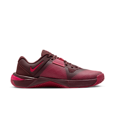Lookbook (W) Nike Metcon 10 Sepatu Training Burgundy Crush/Sweet Beat/Rush Pink. HQ2620-603