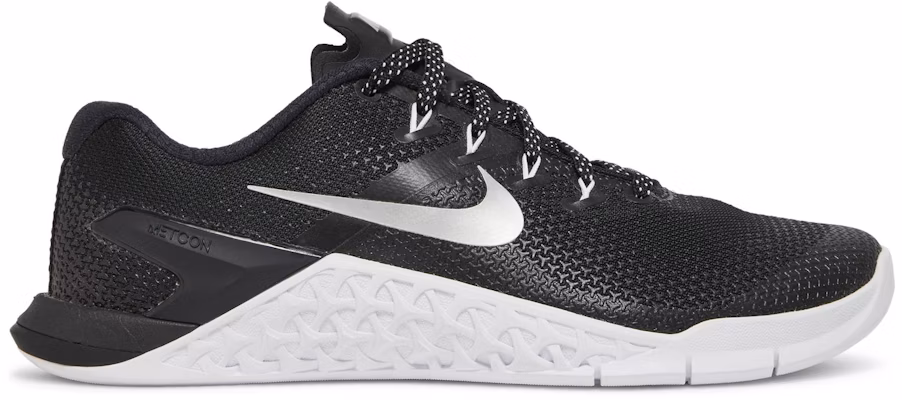 Women Nike Metcon 4 Black Metallic Silver 924593 001 924593