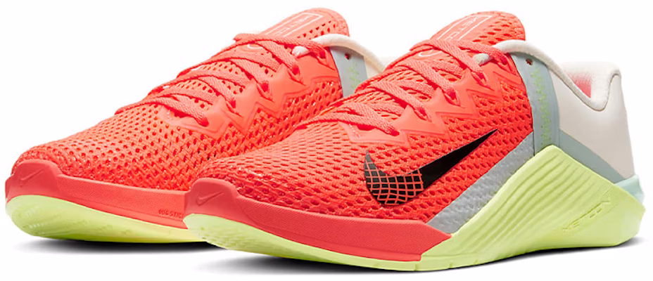 (W) Nike Metcon 6 'Mango Terang Zitron Cerah' AT3160-800 Lookbook (W) Nike Metcon 6 'Mango Terang Zitron Cerah' AT3160-800