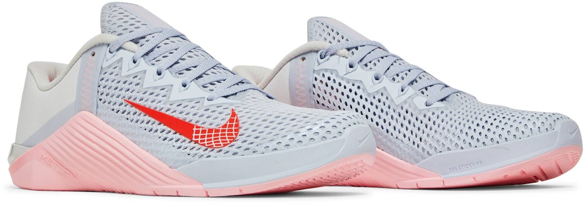 (Women) Nike Metcon 6 'Football Grey Arctic Punch' AT3160-001 Cheap (Women) Nike Metcon 6 'Football Grey Arctic Punch' AT3160-001
