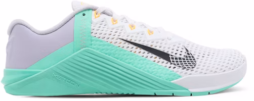 (Women) Nike Metcon 6 'White Infinite Lilac Green' AT3160-135 (Women) Nike Metcon 6 'White Infinite Lilac Green' AT3160-135