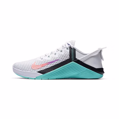 (W) Nike Metcon 6 Flyease 'Grey Oracle Aqua'