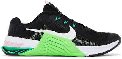 (Women) Nike Metcon 7 'Black Green Strike' CZ8280-036 (Women) Nike Metcon 7 'Black Green Strike' CZ8280-036