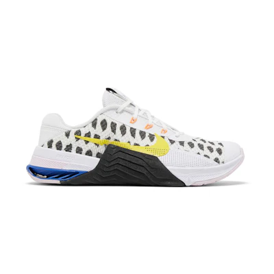 (W) Nike Metcon 7 'Polka White Yellow Strike'