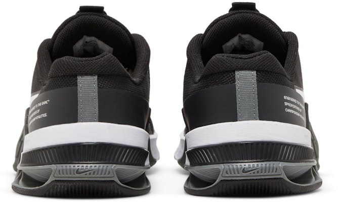 (Women) Nike Metcon 8 'Black Dark Smoke Grey' DO9327-001 Details for (Women) Nike Metcon 8 'Black Dark Smoke Grey' DO9327-001