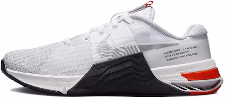 (Women) Nike Metcon 8 'White Black Red' DO9327-102 (Women) Nike Metcon 8 'White Black Red' DO9327-102