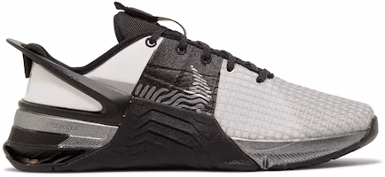 (Women) Nike Metcon 8 FlyEase Premium 'White Black Silver' DV9931-100 (Women) Nike Metcon 8 FlyEase Premium 'White Black Silver' DV9931-100