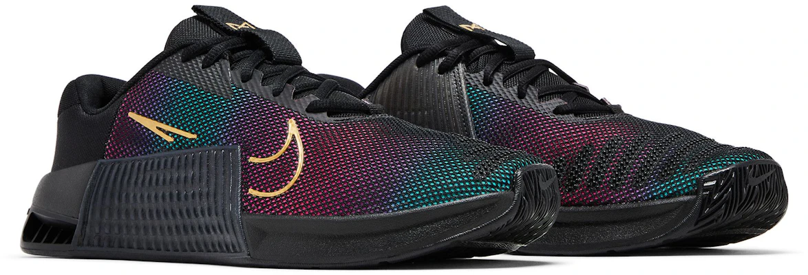 (W) Nike Metcon 9 Premium 'Hitam Fireberry Emas' FB7151-001 Cheap (W) Nike Metcon 9 Premium 'Hitam Fireberry Emas' FB7151-001