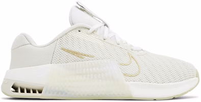(Women) Nike Metcon 9 Premium 'Sea Glass Metallic Gold' FJ1571-001 (Women) Nike Metcon 9 Premium 'Sea Glass Metallic Gold' FJ1571-001